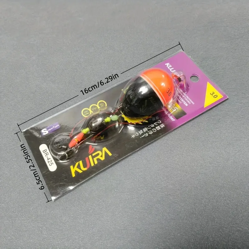 Juego de flotadores de pesca Apo, Kit de boyas de mar, flotadores de roca de fundición larga, aparejos profesionales, accesorios para pesca en alta mar