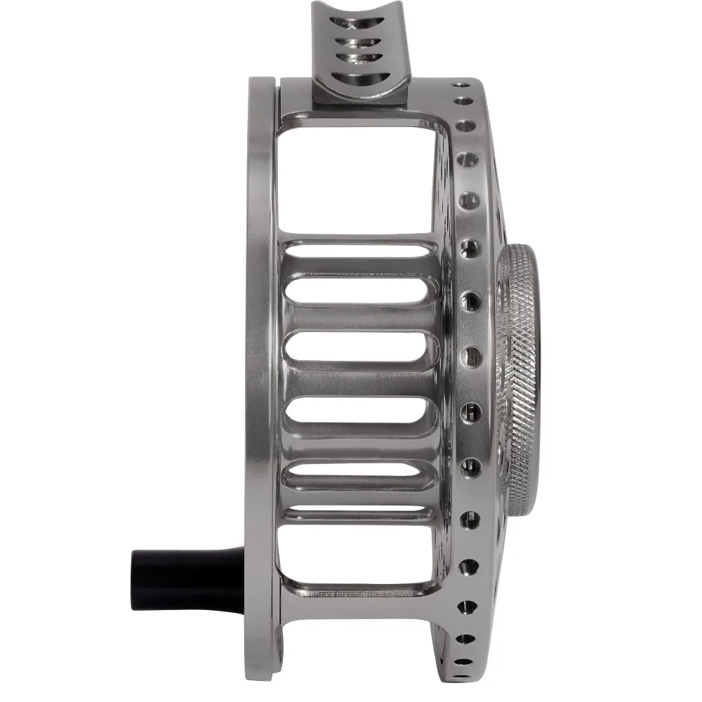 Carrete de mosca con clic clásico – Aluminio CNC para lubina y trucha - imagen 5