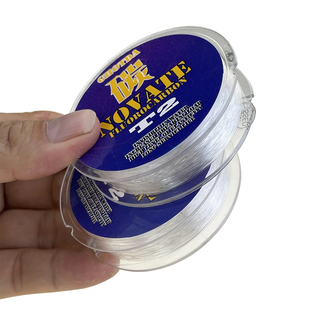 GHOTDA 50M 100% línea de pesca de fluorocarbono línea de fibra de carbono importada de Japón 1,28-13,49 kg línea de hundimiento monofilamento pesca en el mar - imagen 3