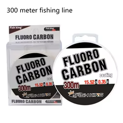 Línea de pesca de fluorocarbono de tanque completo, 300m, 0,30mm-0,50mm, 100% hilo de pescar monofilamento, accesorios japoneses de fibra de carbono para exteriores