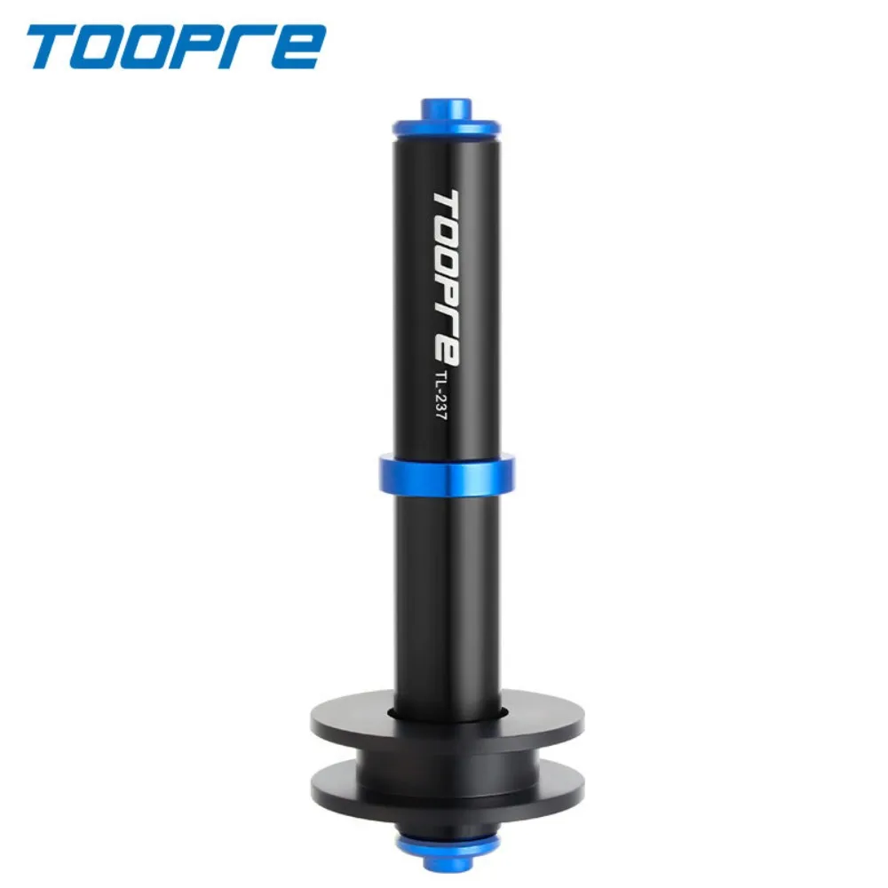 Dispositivo de fijación de cadena de bicicleta, liberación rápida, MTB, bicicleta de carretera, retenedor de cadena triangular trasero, buje simulado para eje pasante de 12mm