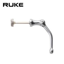 Ruke-mango de carrete de pesca CNC, eje hexagonal de aleación de aluminio para tipo D 4000-6000, accesorio giratorio completo, 1 ud.