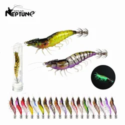 Nuevo Multicolor 15g plantilla de calamar que se hunde sepia Egi señuelo Artificial Calamari pulpo cebo pescado para camarones Egi gancho señuelo de mar