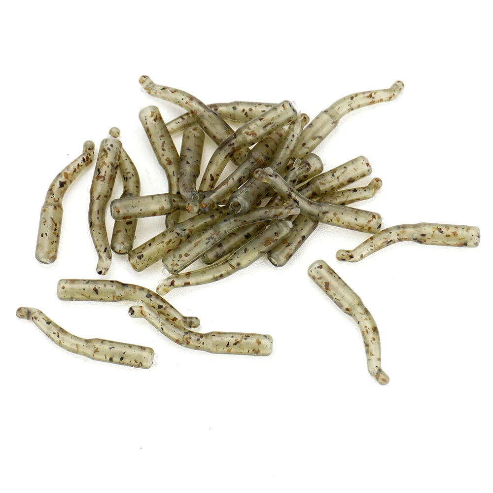 Hirisi-accesorios de pesca de carpa, 25 uds., manga de anzuelo de carpa, aparejos de pesca giratorios AH195, aparejos terminales de pesca - imagen 5