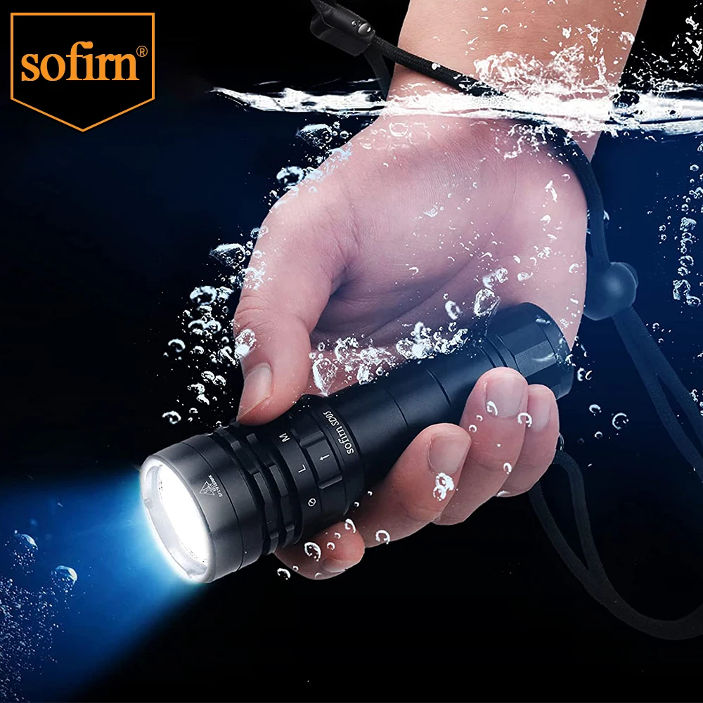 Linterna buceo Sofirn SD05 XHP50.2 3000lm magnética