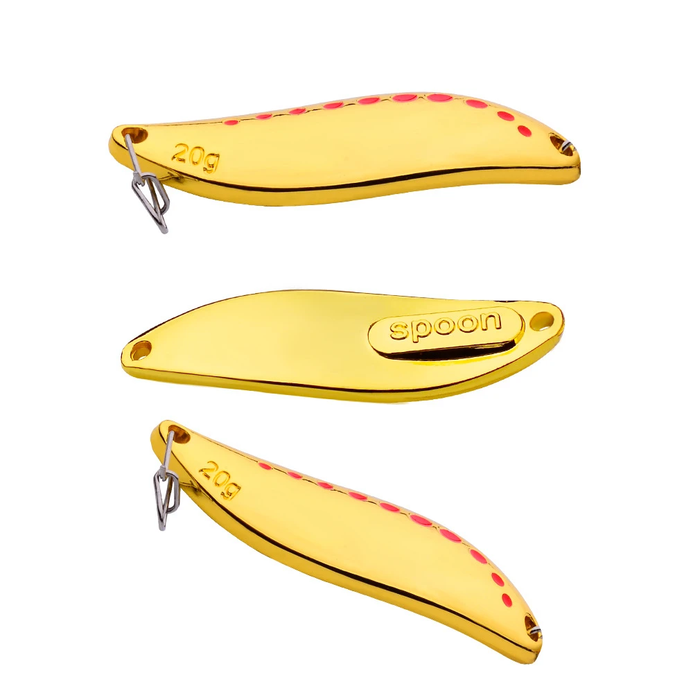 Cucharas de pesca Lure5g/7,5g/10g/15g/20g, cebo duro de lentejuelas, cuchara de Metal, señuelos para lubina a rayas - imagen 4