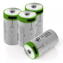 Batería recargable USB CR2 3.7V Litio para telémetro y cámara