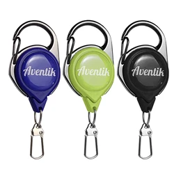 3PSC Aventik Retractor Zinger de acero inoxidable para mosca