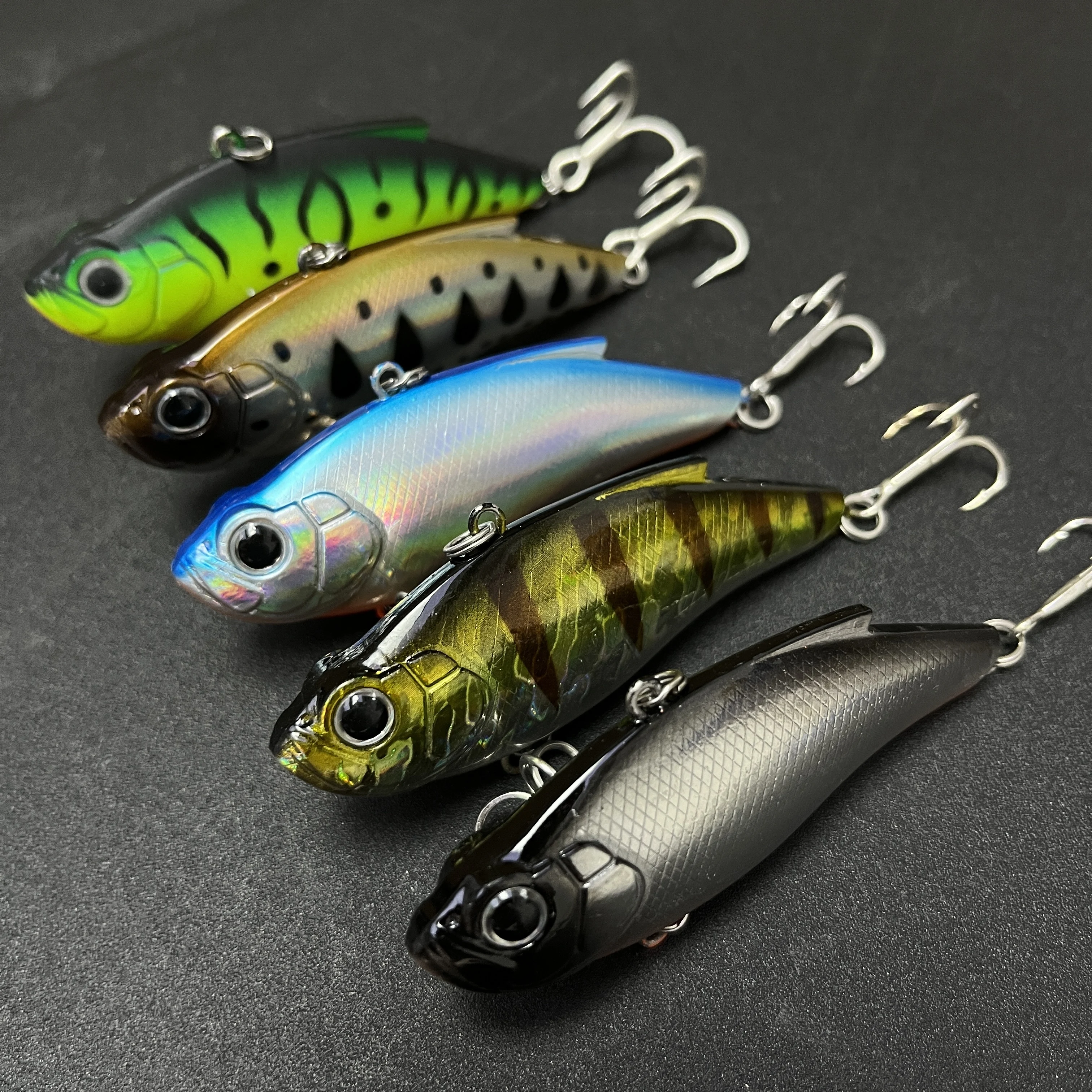 Señuelo con vibración que se hunde, 75mm, 14,5g, Crankbait sin labios con bola de acero en el interior, tendencia de pesca, curricán de agua salada, cebo duro Artificial - imagen 3