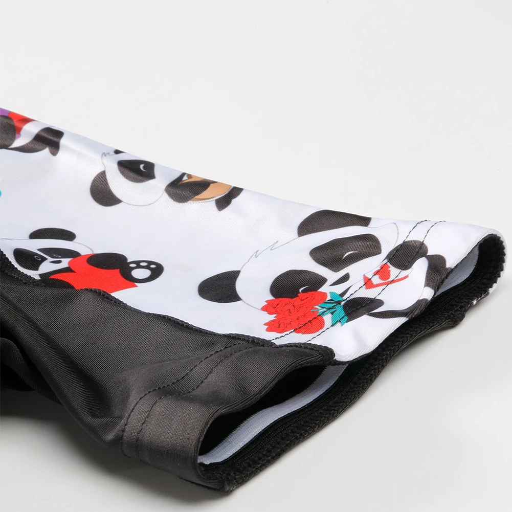 Maillot ciclismo verano niña panda con pantalón corto acolchado - imagen 3