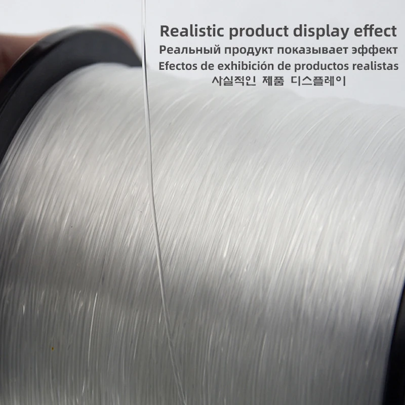 Línea de pesca de gran tamaño, 0,6/0,7/0,8/0,9/1,0mm, 500m, 100m, monofilamento, pesca en el mar, línea de pesca de nailon, suministros de pesca gruesos - imagen 3