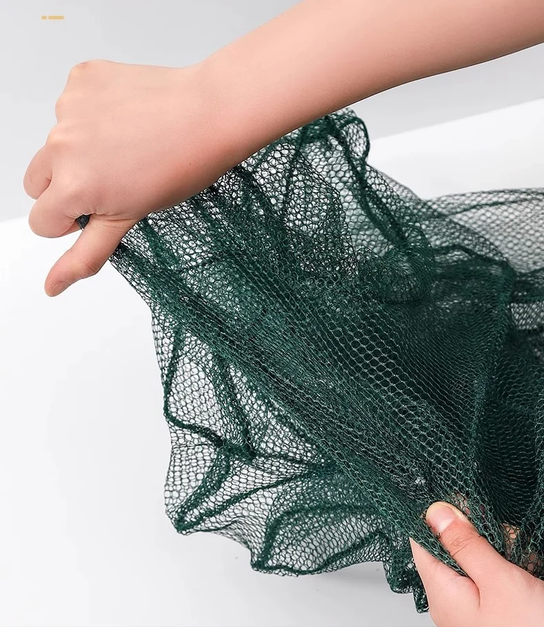 Jaula de pesca plegable anticorrosión para peces vivos y cangrejos
