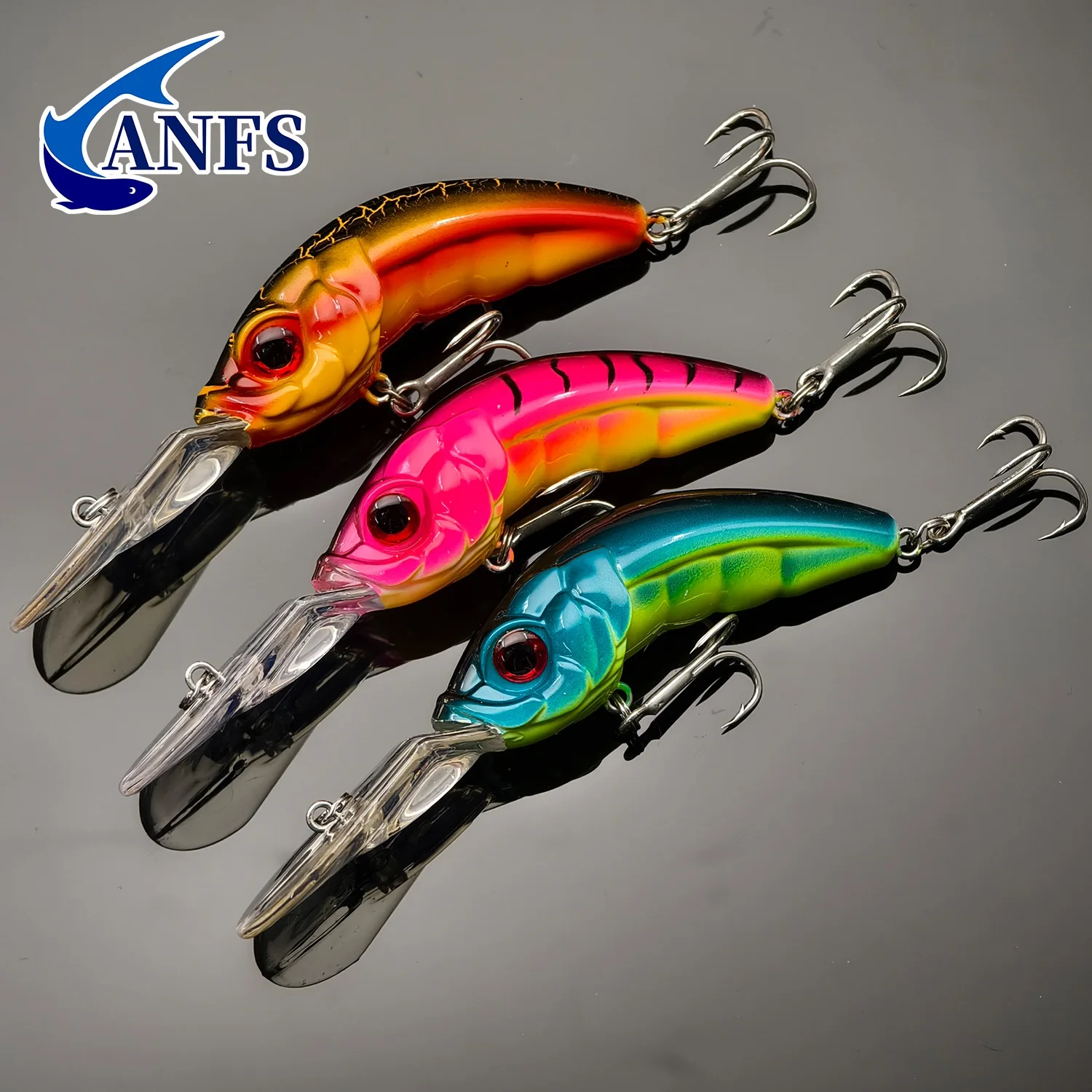 Señuelo Topwater Cranbait ANFS para lubina, lucio jerk minnow - imagen 2