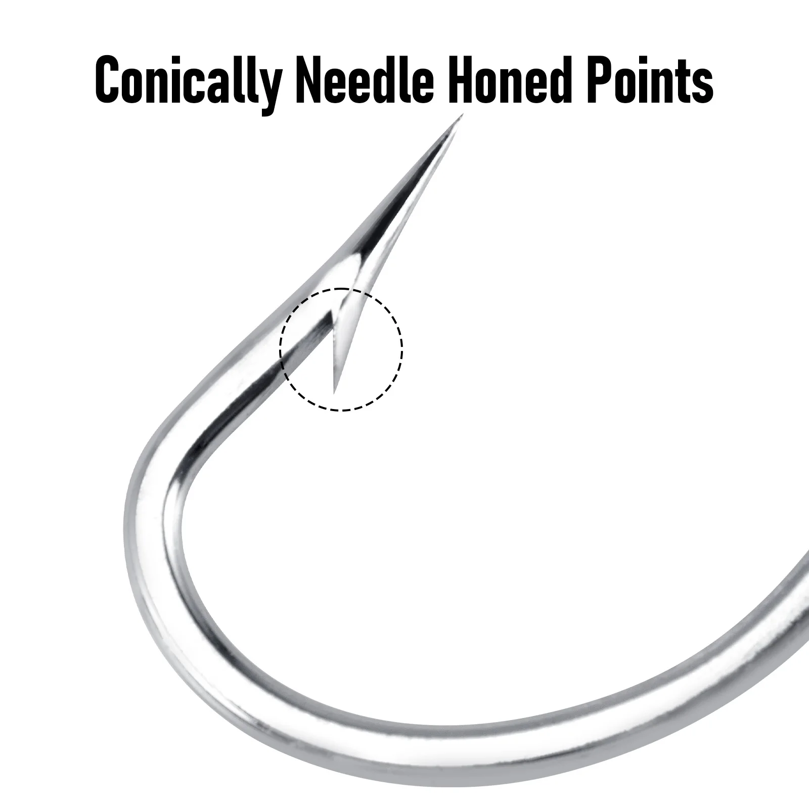 # 8- # Anzuelo de pesca en J 10/0, anzuelo de cebo vivo, anzuelos O'shaughnessy de vástago largo, anzuelo de curricán de vástago recto para pargo de pelador de agua salada - imagen 5