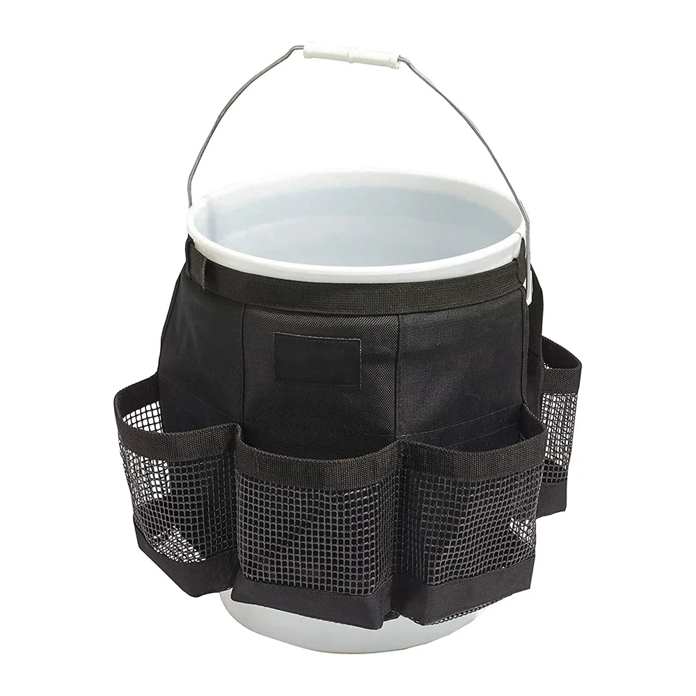 Organizador de pesca para cubo impermeable – Bolsillos y malla - imagen 5