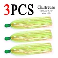 3PCS Chartreuse