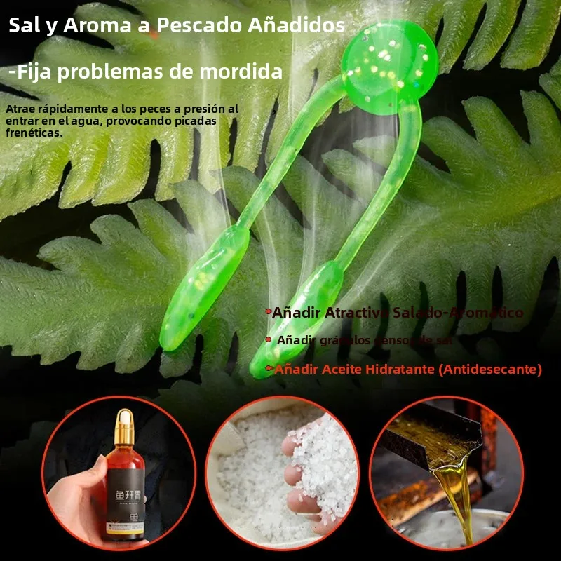 Señuelos flotantes de vinilo CHILENT para lubina, perca y trucha - imagen 3