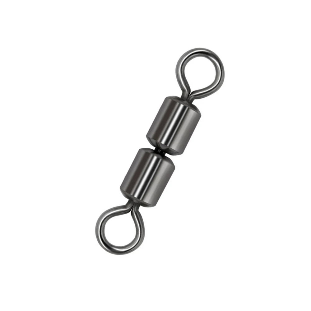 ORJD-anzuelos de pesca giratorios, Conector de alta velocidad, doble articulación, herramientas de pesca de acero inoxidable, 50 unidades - imagen 2