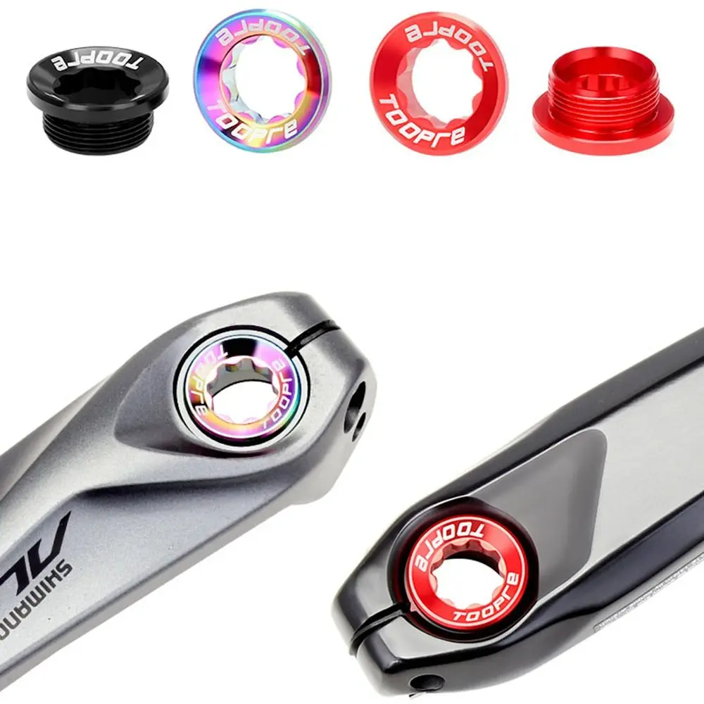 Tornillos de cubierta de manivela de bicicleta de montaña, tapa de aleación de aluminio CNC, M20x8mm BB, soporte inferior, Perno de fijación, caja protectora de juego de bielas - imagen 4