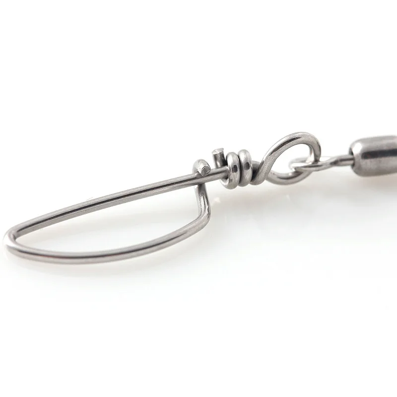 Giratorios de pesca con broche de acero inoxidable para agua salada - imagen 3