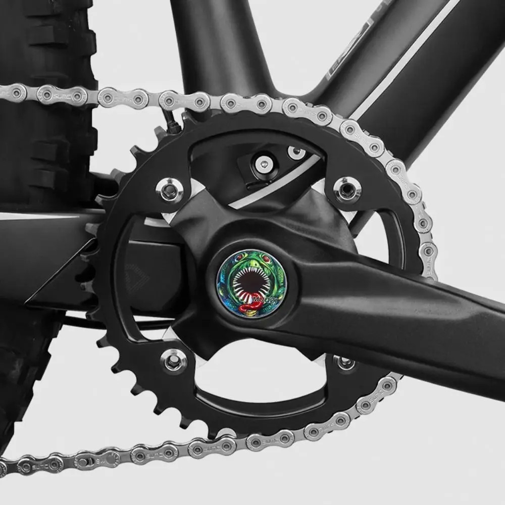 Cubierta antipolvo de manivela para bicicleta de montaña, tapón de extremo de plato, Piñón hueco, brazos de manivela, tapa antipolvo, cubierta de aleación ultraligera - imagen 5