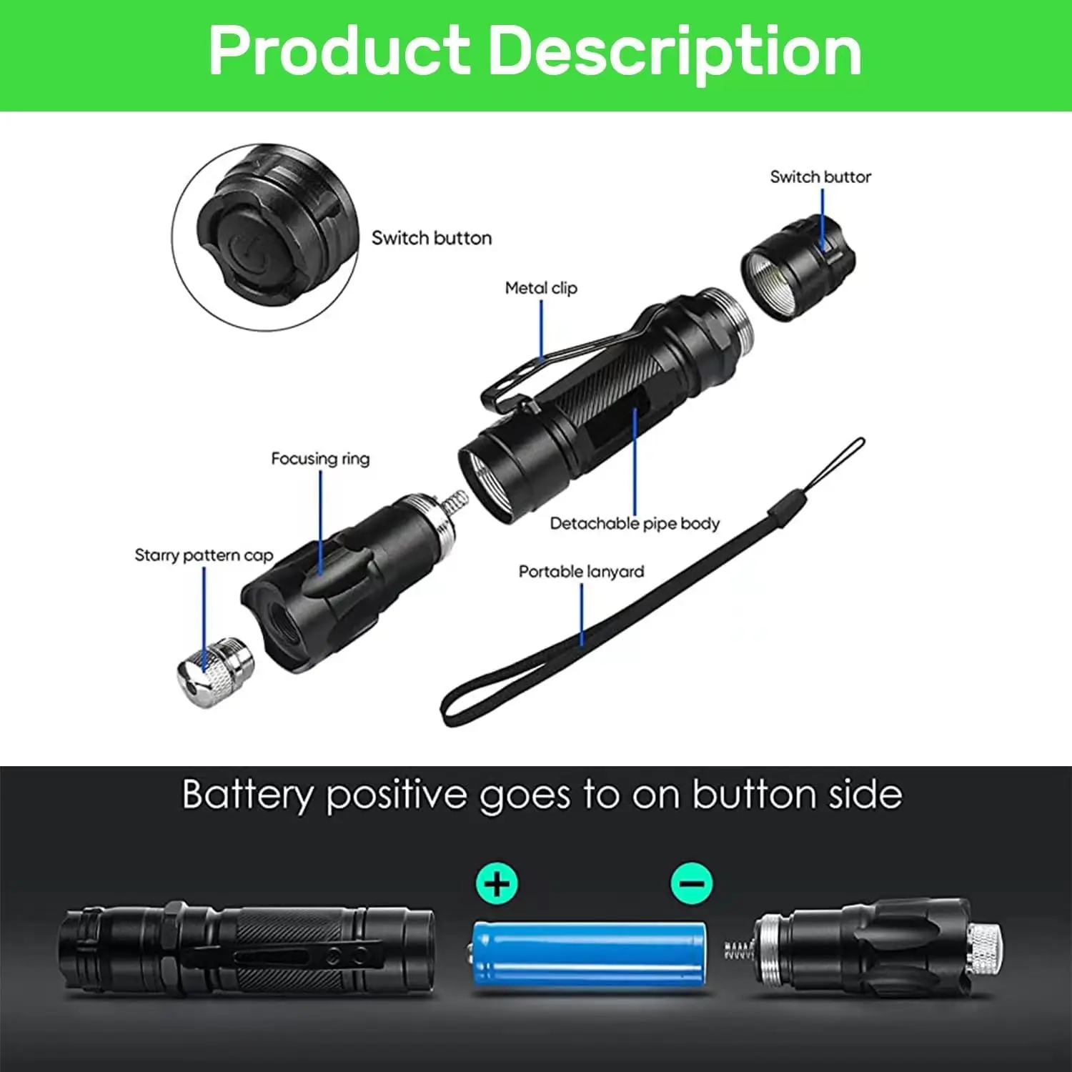 Mini puntero láser rojo LED verde para gatos, juguete con batería, puntero de animación brillante interactivo, bolígrafo de luz - imagen 5