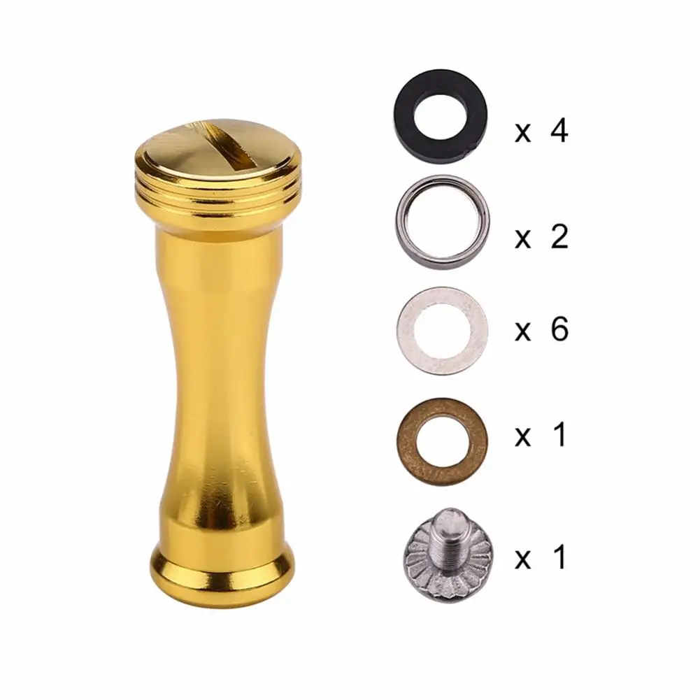 Perillas de Metal ligeras, mango de carrete de pesca, herramientas de aparejos de Baitcasting - imagen 4