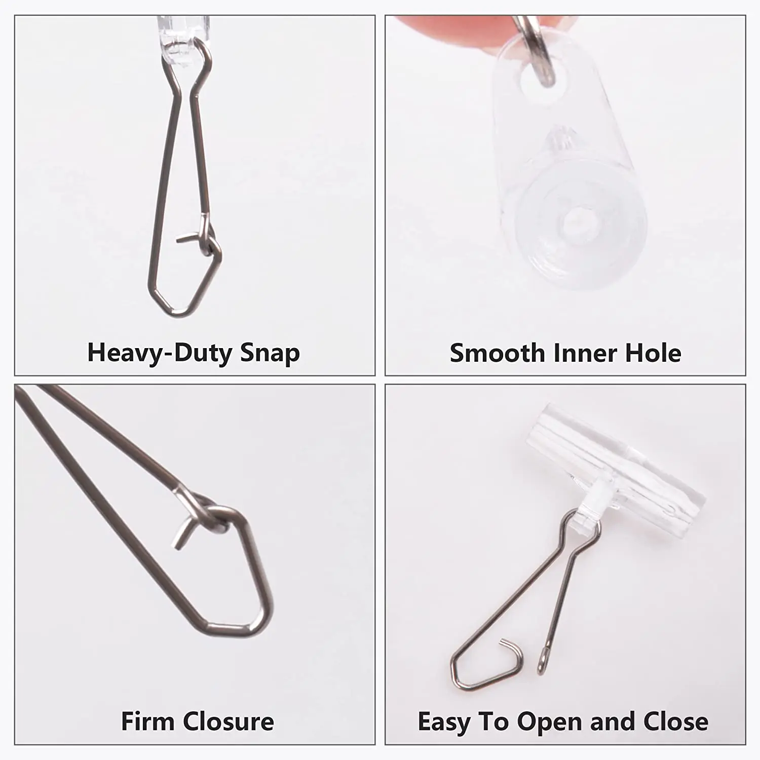 Deslizadores de plomada con broche doble bloqueo para surfcasting - imagen 3