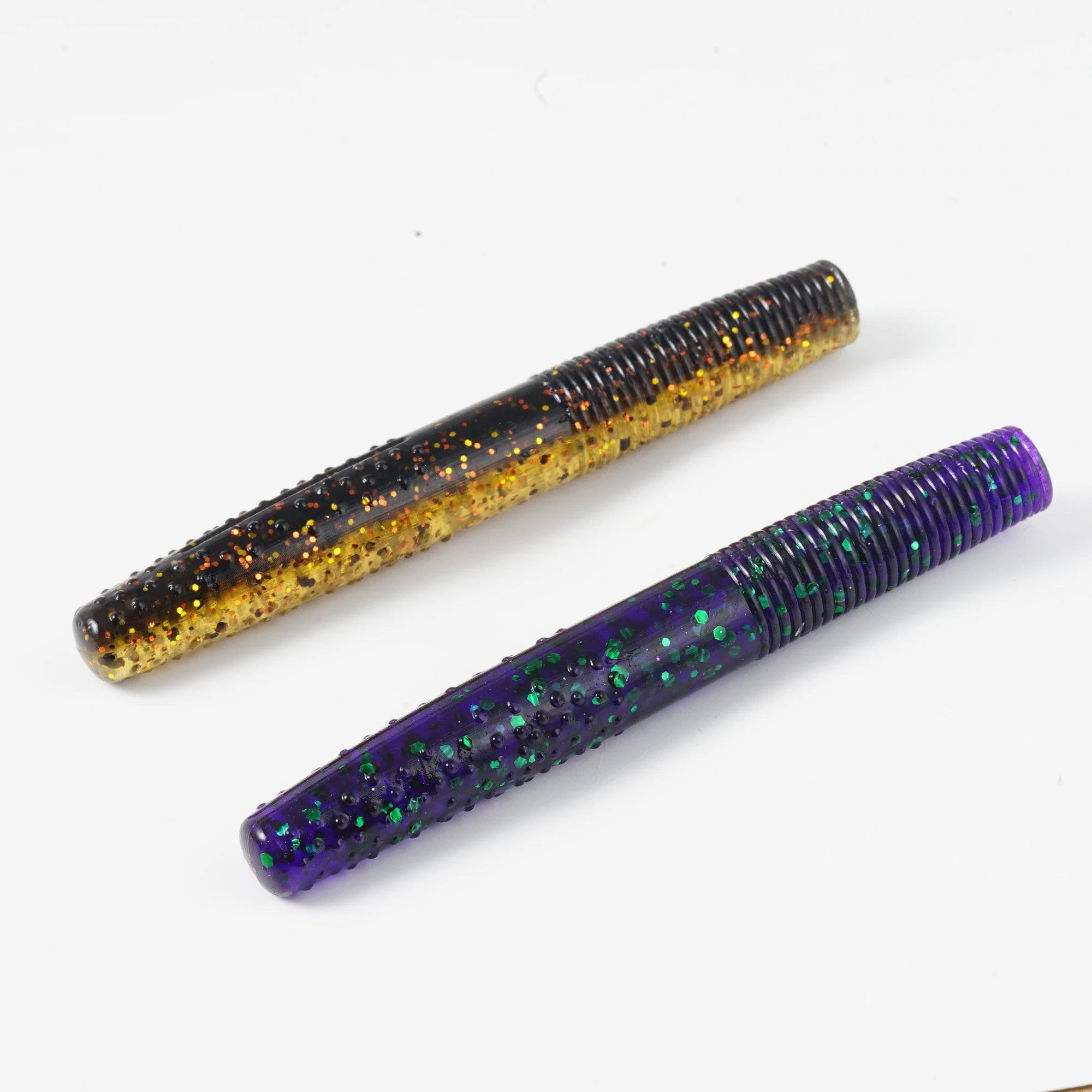 SUNMILE-señuelo flotante de 10 piezas, cebo suave de gusano fino, 7cm, 3g, Jigging, el mejor señuelo, Swimbaits - imagen 3