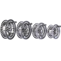 Carrete de pesca con mosca Goture, carrete de repuesto 3/4 5/6 7/8 9/10 WT CNC, corte de máquina de aluminio, carrete de pesca cambiado a mano de alta calidad