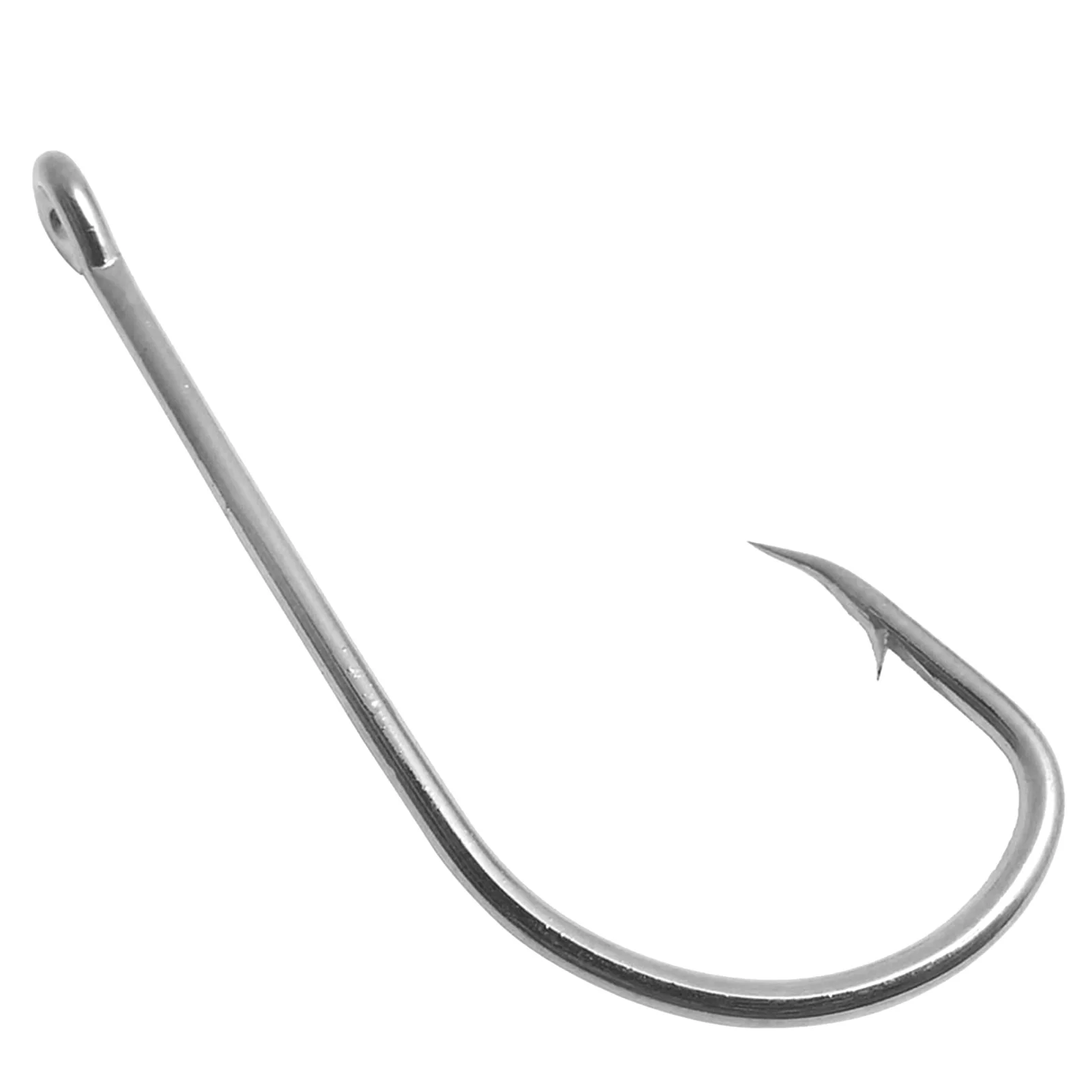 Anzuelos de acero carbono espiga larga con púas FREE FISHER - imagen 2