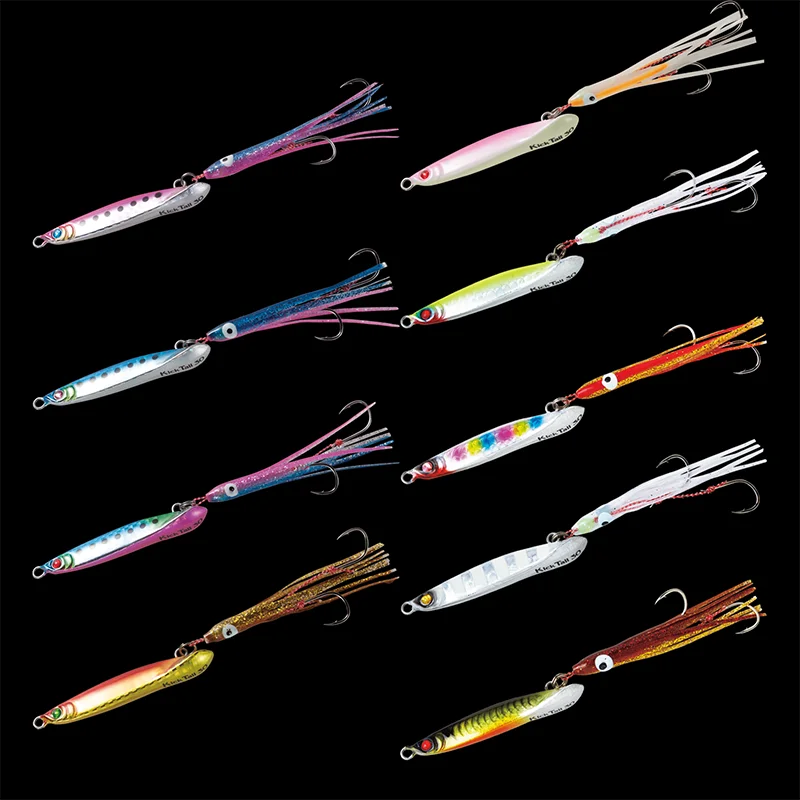 Hayabusa-Cebo japonés para pesca en el mar, placa de hierro, cebo de Luna ardiente, atún, pequeño y mediano, subcebo de ruta de peces - imagen 4