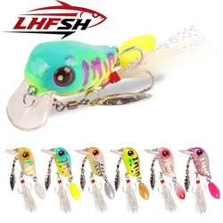 LHFSH Señuelo Flotante Crankbait Wobbler para Trucha y Lubina