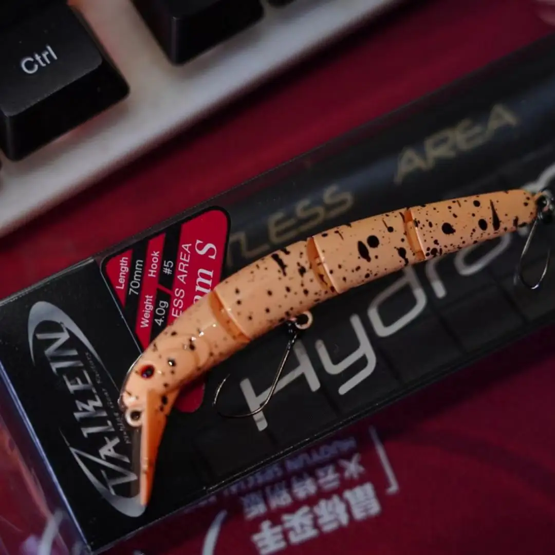 Japón VALKEIN trucha tubo pesca multisección 4 Mino sumergido 4g HYDRAM S un solo anzuelo Stream Limited - imagen 2