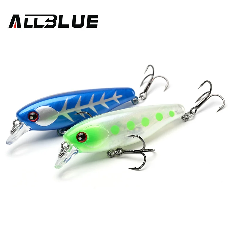 ALLBLUE YASHA 58SP suspendido Minnow 8g Jerkbait Wobbler señuelo de pesca magnético de fundición larga cebo Artificial duro Lucio Asius aparejos - imagen 3