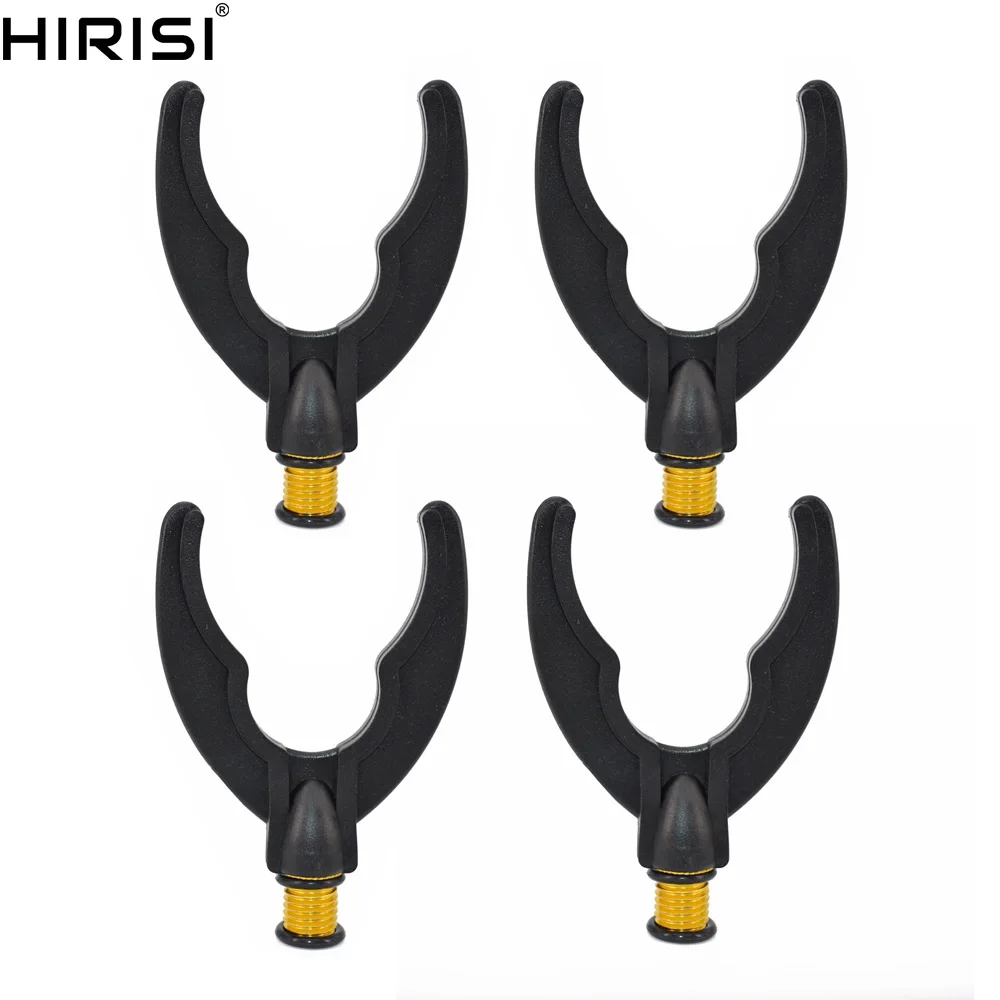 Hirisi-Cabezal de descanso para caña de pescar, accesorios para banco de pesca, barra de zumbido, AC136, 4 piezas