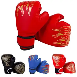 Nuevos guantes de boxeo ajustables, Protector de manos profesional transpirable, guantes de lucha de competición para niños