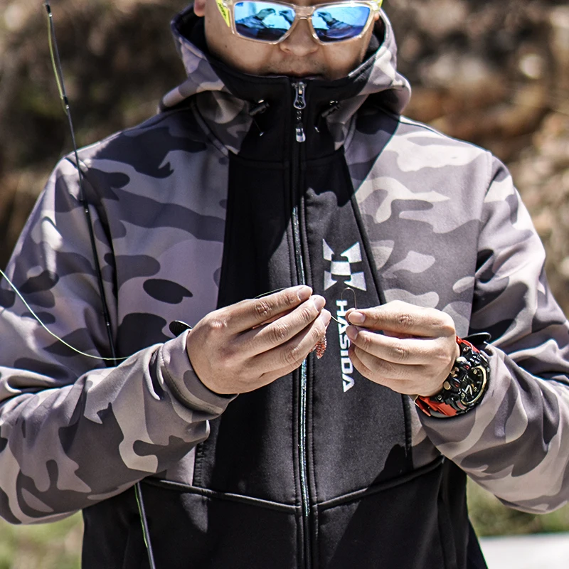 Chaqueta impermeable pesca Histar – Anti-UV con cremallera - imagen 2