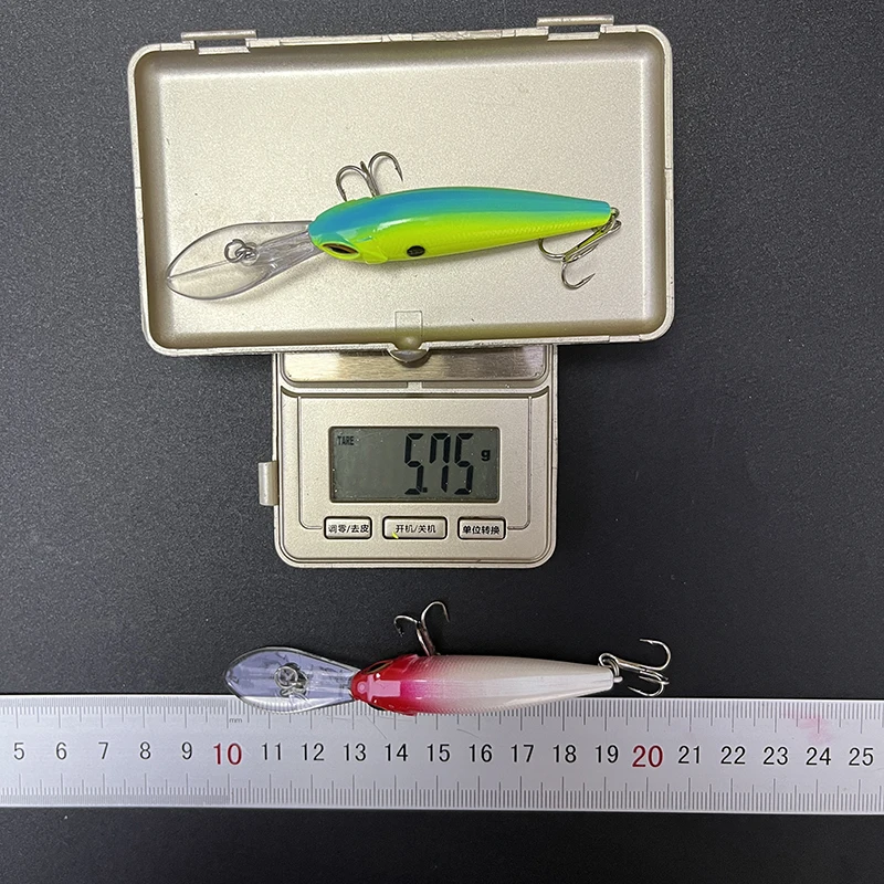 Señuelos de pesca de pececillo de labio largo, 60mm, 6g, Wobblers, cebo Artificial flotante de buceo profundo para trucha, lubina, Jerkbait, equipo de Swimbait - imagen 5
