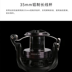 DAIWA Carrete Casting Largo 4000 – Multiplicador mar 4,1:1