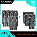 10PCS AA  10PCS AAA