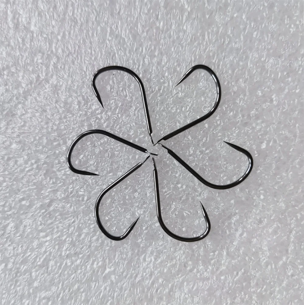 500 Uds anzuelo sin púas conjunto de anzuelos afilados accesorios alimentador de mar para pesca peso de pesca aparejos de carpa aparejos de carpa buena - imagen 2