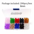 200pcs 8mm beads
