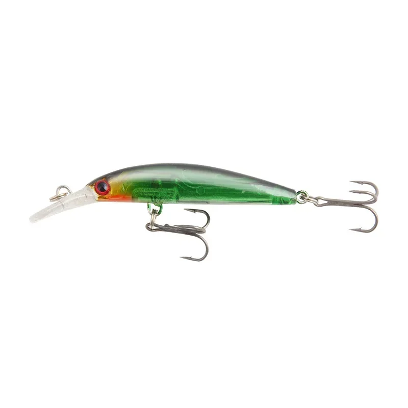 Señuelo de Pesca Minnow 70mm 3,6g cebo duro simulado Wobbler Jig cebo Crankbait carpa lubina rayada Pesca aparejos de Pesca Swimbait