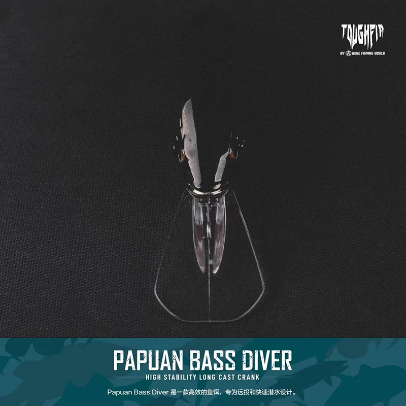 BONE Bones 24 PBD Fat Mino señuelo al aire libre de largo alcance boca labrada cebo falso cebo duro cebo de lubina - imagen 5