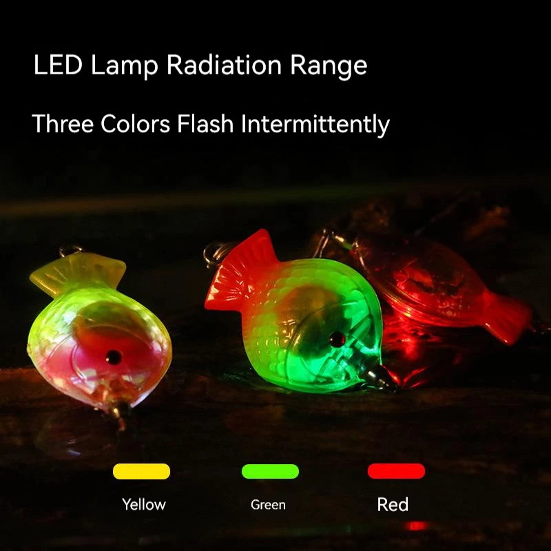 PRO BEROS-luces LED de pesca de 1 piezas, lámpara de atracción de peces de Color, señuelos luminosos para curricán, cebo, destello subacuático - imagen 3