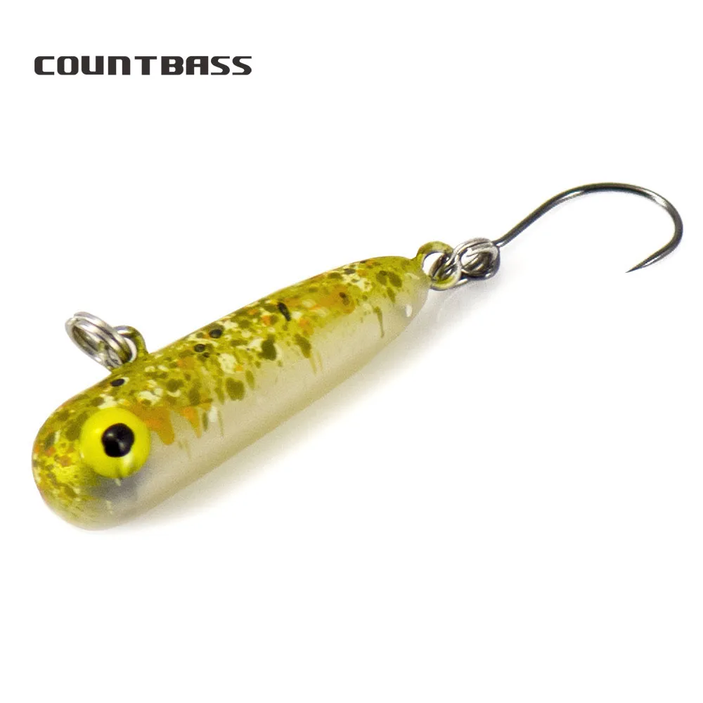Crankbait Countbass 30mm – Señuelo vibración sin labios para fondo