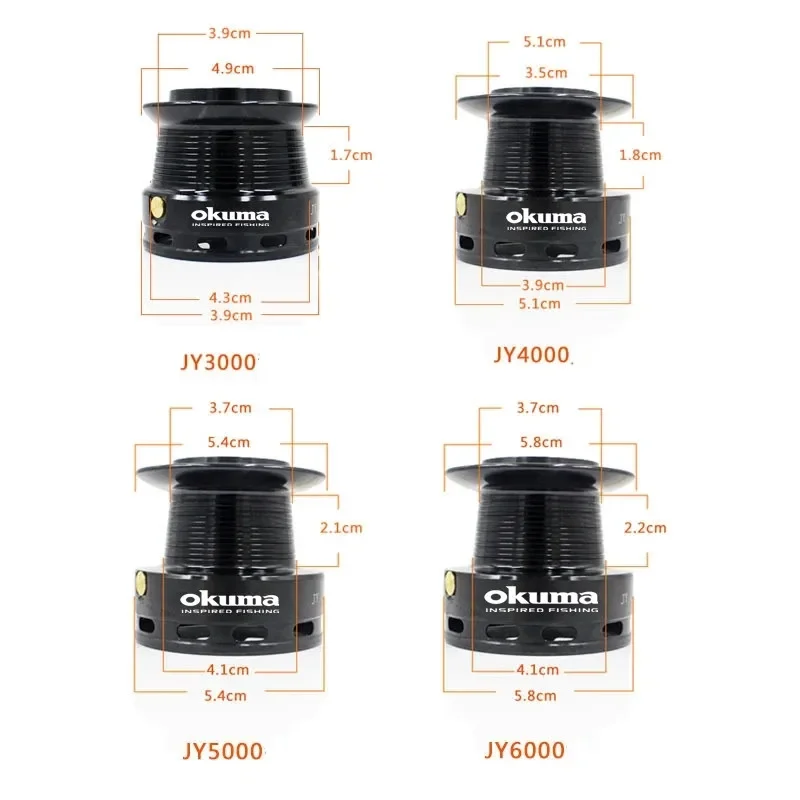 Carrete Okuma Doble Freno 18kg – Delantero y Trasero - imagen 5