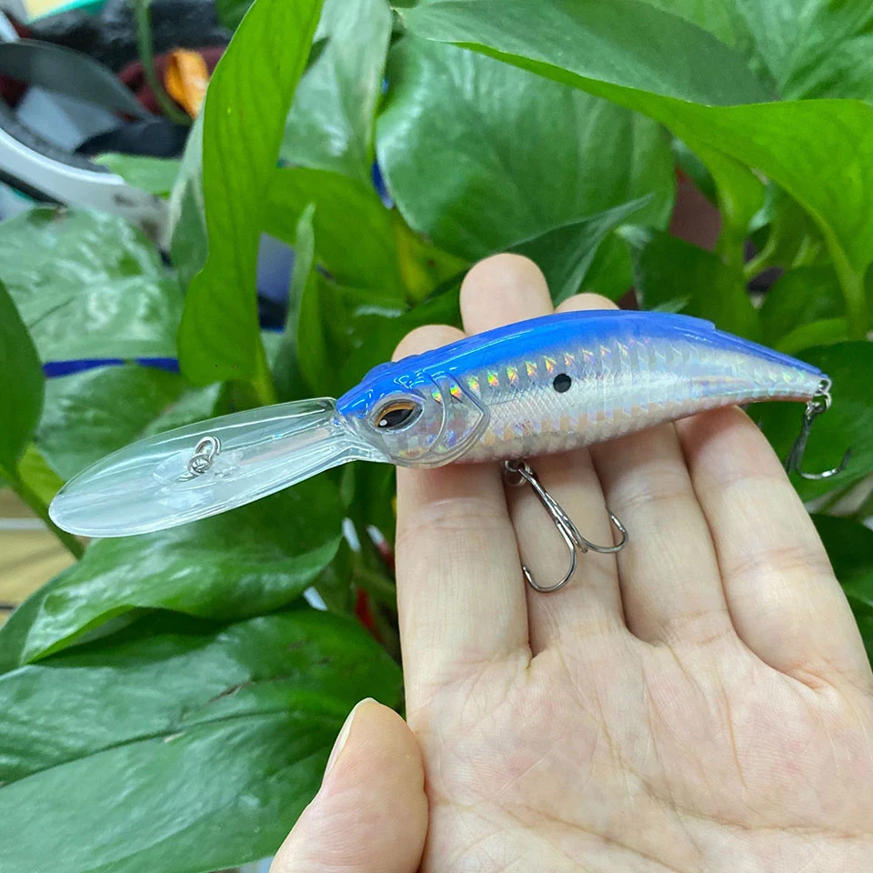 Cebo de Pesca de pececillos, cebo duro flotante japonés, Swimfaker Wobbler, Isca, trucha Artificial, perca, 85MM/17,5G - imagen 5