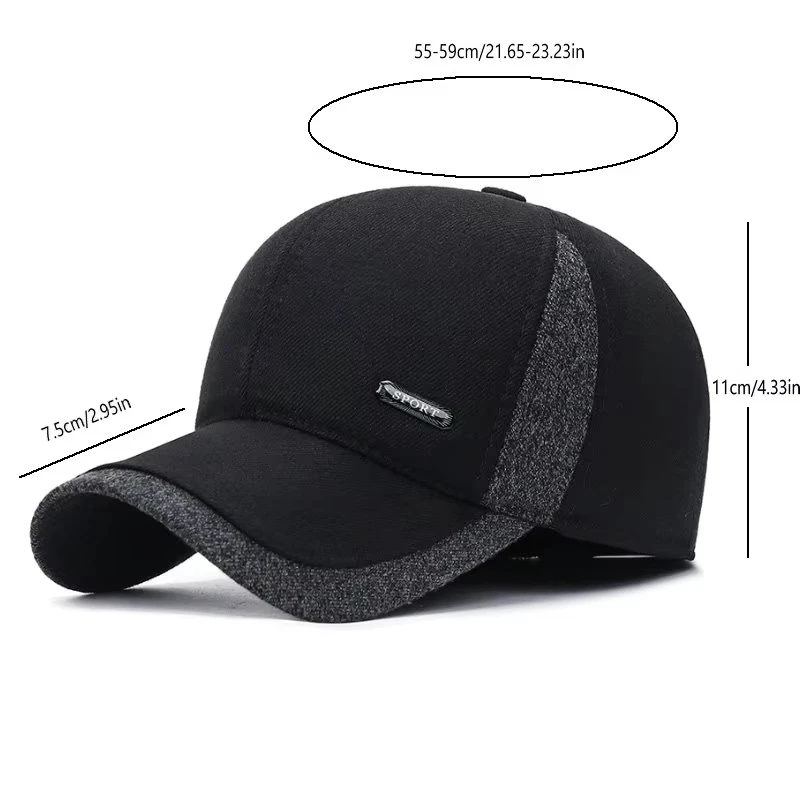 Gorra térmica de pesca con orejeras para invierno - imagen 5